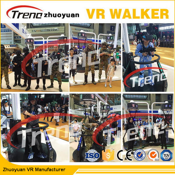 Fitness Spor Oyunları Sanal Gerçeklik Simülatörü VR Koşu Bandı, Eğlence Parkı için Cazip Görünüşlü