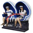 2 Oyuncu Roller Coaster Yumurta Makinası 9D 360 Derece Filmli Sanal Gerçek Sinema