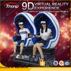Tema Parkı 9D Sanal Gerçeklik Simülatörü 3 VE Elektrikli Silindirli HD VR Gözlükleri