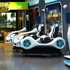 Eğlence Parkı için Karting Yarışı 9d VR Sürüş Simülatörü Elektrikli Araba