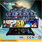 220V 5D Movie Theater With Surround Sound Electric System / Hydraulic Power Mode