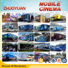 70 PCS 5D Movies Amusement Park Gun Shooting 7D Cinema Equipment With 6 DOF Electric Platform