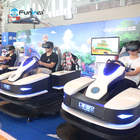Çocuklar Tema Parkı Ekipmanları İçin VR Karting Yarışı Sanal Gerçeklik Oyun Simülatörü
