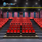 9 hareketli koltuğu olan özelleştirilebilir renk şekli 7D Sinema Tiyatrosu