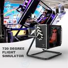 Heyecan verici Sürükleyici Uçan Deneyim Kapalı Arcade Uçuş Oyun Makinesi 220 V 3.5kw
