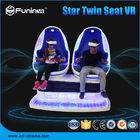 220 V 9D VR Sandalye Sanal Gerçeklik Gözlükleri Eğlence Parkı Tren Sürmek