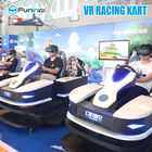 1 Oyuncu 9D VR Simülatörü Alışveriş Merkezi Için Çocuklar Yarış Arabası Ses Eğlence Sistemi