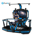 220V VR Uzay Yürüyüş Platformu Oyun Makinesi 1 Oyuncu Mavi, Siyah