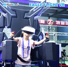 Kartal Uçuş VR 9D Oyun Simülatörü Yetişkin Eğlence Parkı Için Siyah Renk Sürmek