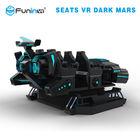 6 Koltuklu VR Dark Mars Elektrikli Platformlu 9D VR Simülatörü 1 Yıl Garanti