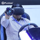 220 V Çocuklar / Çocuklar 9D VR Simülatörü VR Yarış Karting Araba 360 Derece