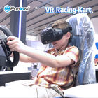 220 V Çocuklar / Çocuklar 9D VR Simülatörü VR Yarış Karting Araba 360 Derece