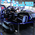 Kararlı 9D VR Sinema Sürüş Araba Oyun Makinesi 9D 6 Oyuncular Eğlence Parkı Rides