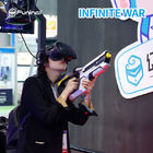 Öğrenciler İçin İki Oyuncu 9D Sanal Gerçeklik Simülatörü VR Sonsuz Savaş