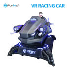 Tema Parkta 1 Oyuncu% 100 Elektrik Sistemi 9D VR Araba Yarışı Simülatörü