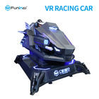 2100 * 2000 * 2100mm 1 oyuncu 0.7kw VR araba yarışı oyunları hareket yarış simülatörü 220 V rekabetçi fiyat kompakt boyutu