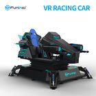 2100 * 2000 * 2100mm 1 oyuncu 0.7kw VR araba yarışı oyunları hareket yarış simülatörü 220 V rekabetçi fiyat kompakt boyutu