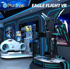 1260 * 1260 * 2450mm 9D VR Kartal Uçuş Sinema Simülatörü 2.0kw + 200 Kg VR 360 Uçan Oyun Makinesi Için Eğlence Parkı