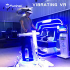Nominal yük ile 360 ​​Derece 100kg 9D VR Titreşimli Simülatör Platformu Sanal Gerçek Eğlence