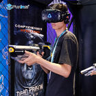 VR + Park Rides Elektronik Atari Oyunları 9D VR Çok Oyunculu Dinamik Kaçış Odası VR