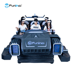 Yük taşıyan 600KG 9d VR Çocuk Eğlence Sürüşleri Sanal Gerçeklik Araba Yarışı 9D Vr Sürüş Simülatörü Ekipmanları