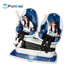 9d VR makinesi 3d kulaklıklar gözlük 2 koltuk mavi 9d sinema sanal gerçeklik simülatörü satılık vr oyunları