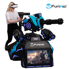 Sıcak satış mitralyöz silah çekim arcade oyun makinesi sanal gerçeklik 9d VR yürüteç çekim 9d vr ayakta platform