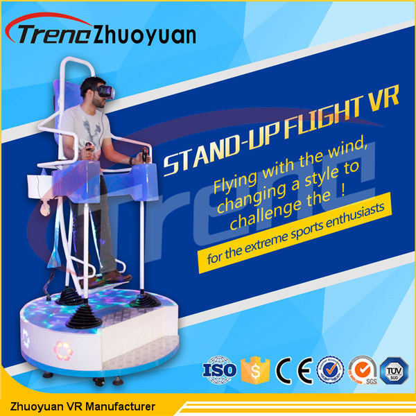 360 Derece Dinamik Oculus Rift Uçuş Simülatörü Sinema Sineması İçin Stand Up