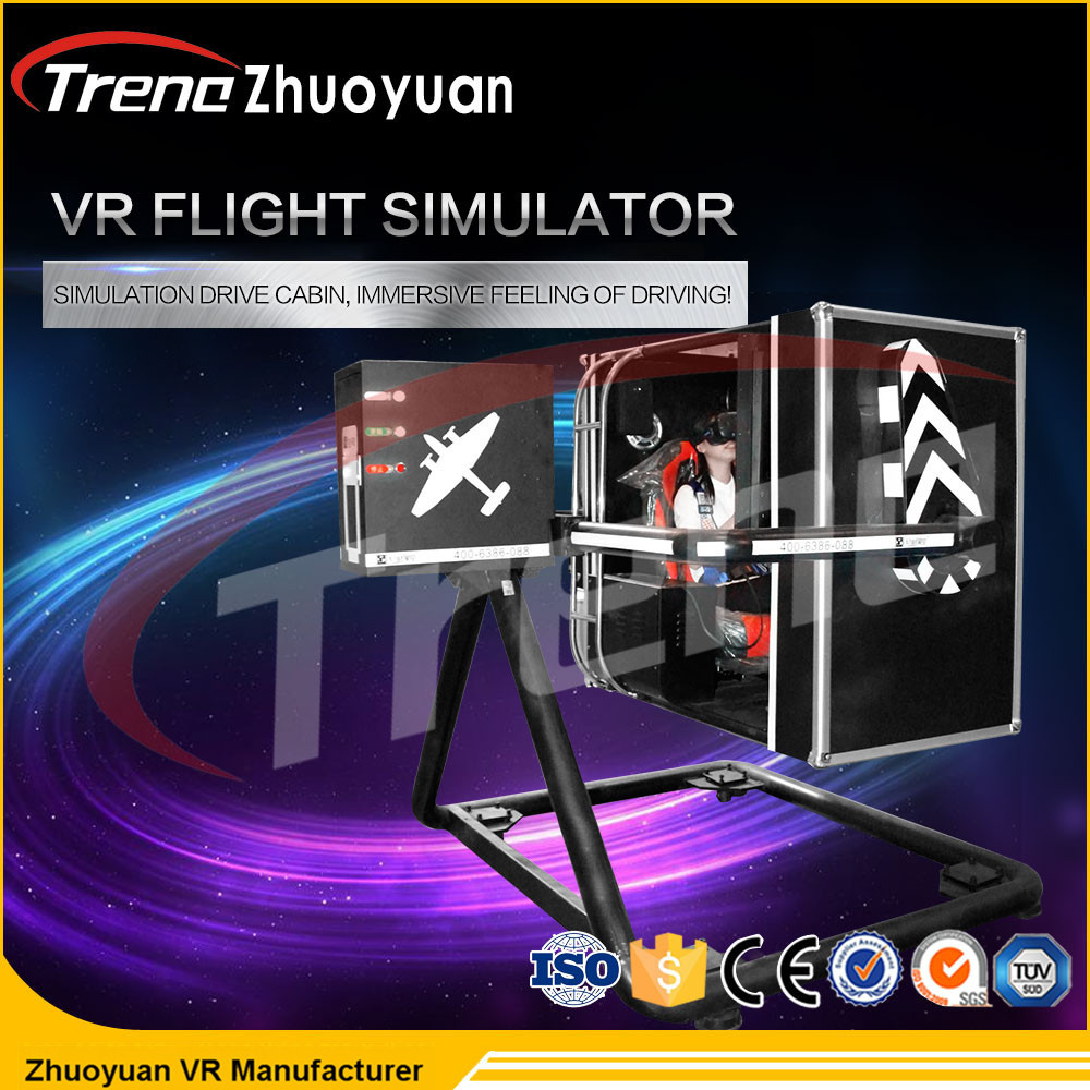 Süpermarket sanal gerçeklik uçuş simülatörü oyun bir oyuncu 50 inç ekran boyutu