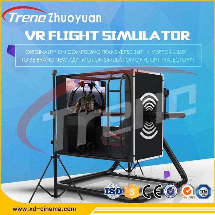 720 Derece Döndürme Kokpiti VR Sanal Gerçeklik Flight Simulator VR Gözlükler