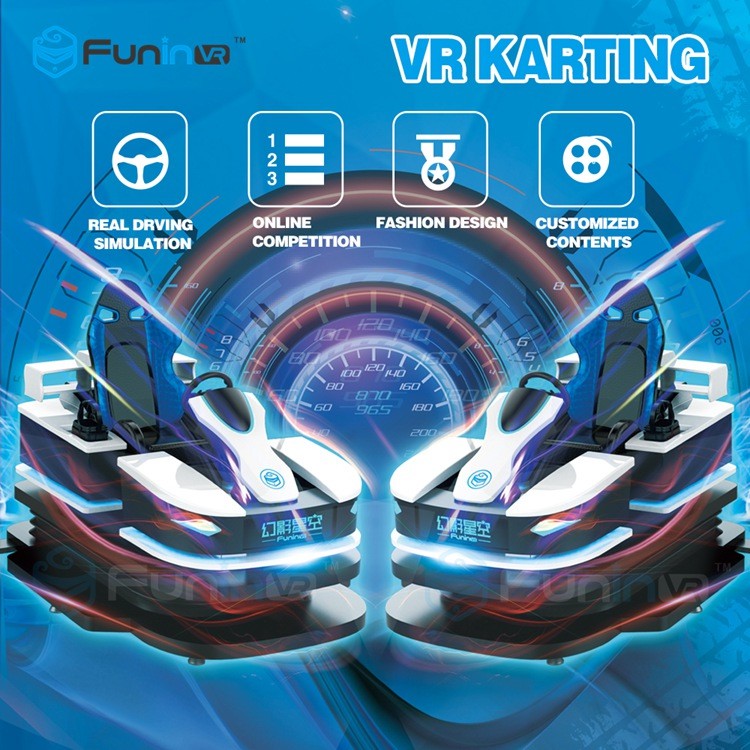 İlginç Tasarım 9D VR Simülatörü Hız Yarışı VR Arcade Oyun Makinesi