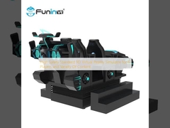 Yüksek Güvenlik Standartı 6 Oyuncu ve Çeşitli İçeriği İçin 9B Sanal Gerçeklik Simülatörü