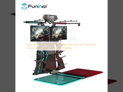 Çevreleyen Ses ve VR Başlık Ekranıyla 9D Yürüyen Nişancılığın Heyecanını Yaşayın