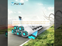 Mekânınızı VR Arcade Tema Parkı Hareket Kontrolü ve Düşük Bakımlı VR Savaş Gemisi ile Bir VR Harikalar Diyarına Dönüştürün