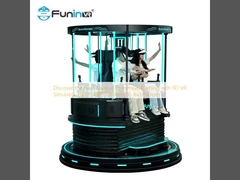 9 boyutlu VR Simülatörü 2620*1480*2080mm 55 inç ekranla yeni bir oyun seviyesini keşfedin