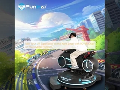 Çelik Metal Platformu Üzerine 9D VR Sandalyesi ile VR Deneyimi'nizi Bir Sonraki Seviye Taşıyın