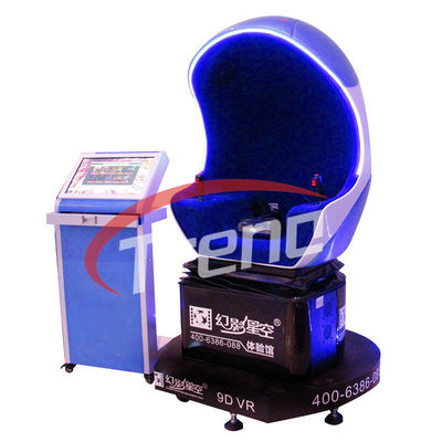 İnanılmaz Mavi 9D Sanal Gerçeklik Simülatörü, VR Oyunu 9D Eylem Sinema CE Onaylandı