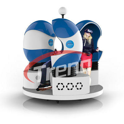 Lüks Kulak Rüzgar Etkileri Dinamik 9D VR Simülatörü Film Tiyatrosu için Kapsül Koltuk