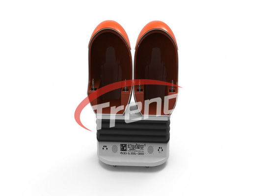 2 Oyuncu Süpermarketi Full Motion 9D VR Sinemaları Kablosuz Çalışma 220 Volt