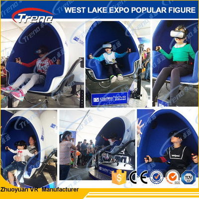Çekici 360 Derece Tema Parkı HD 1080P Gözlükli 9D VR Simülatörü