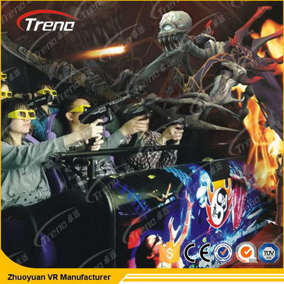 Açık Elektronik 5D Hareket Ride, Sanal Gerçeklik Denetleyicisi ile 5D Sineması