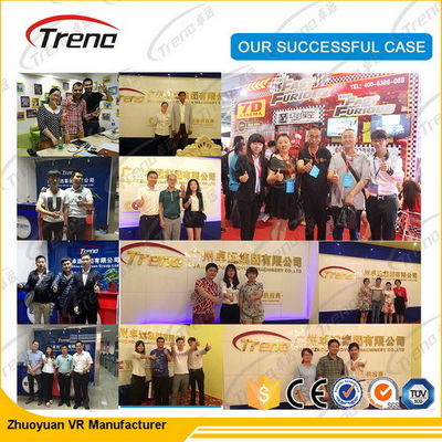 Funin VR 3DM Gözlükleri Çok Oyunculu 5D / 7D Etkileşimli Sinema Elektrik Sistemi
