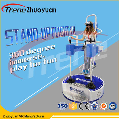 Alışveriş Merkezi Stand Up Uçuş VR Tema Parkı simülatörü Silah Kullanımı ile