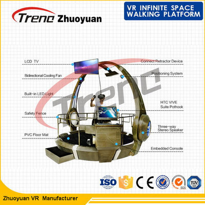 Siyah Tema Parkı Dynamic Walker Dinamik Efektli Sanal Dünya Simülatörü