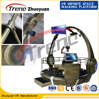 Çekim Tabancası Yürüyüş Sanal Gerçeklik Simülatörü Alışveriş Merkezi için 360 ° Kafa Takip