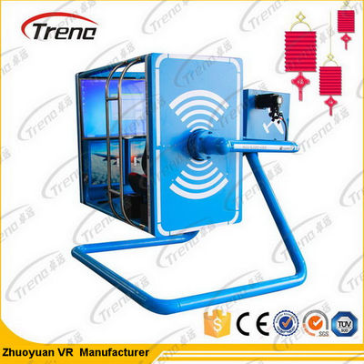 Tek Kişilik Uçak 360 Derece Uçan Deneyimi Olan VR Uçuş Simülatörü