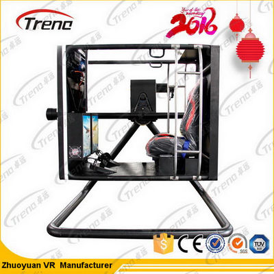 Tek Kişilik Uçak 360 Derece Uçan Deneyimi Olan VR Uçuş Simülatörü