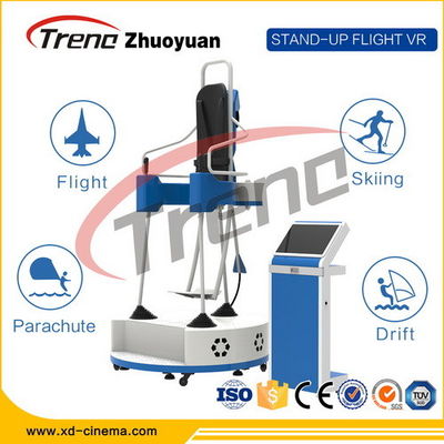 Yumurta Makinesi Video Oyunu 9D Sanal Gerçeklik Uçuş Simülatörü Fitness Merkezinde Stand Up