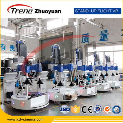 Yumurta Makinesi Video Oyunu 9D Sanal Gerçeklik Uçuş Simülatörü Fitness Merkezinde Stand Up