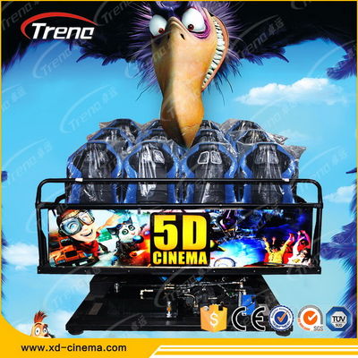 Sanal Gerçeklik Oyun Konsolu Hidrolik Sistem Mobil 5D Sineması